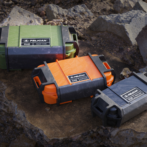 Three models of Peli Rack Cases.